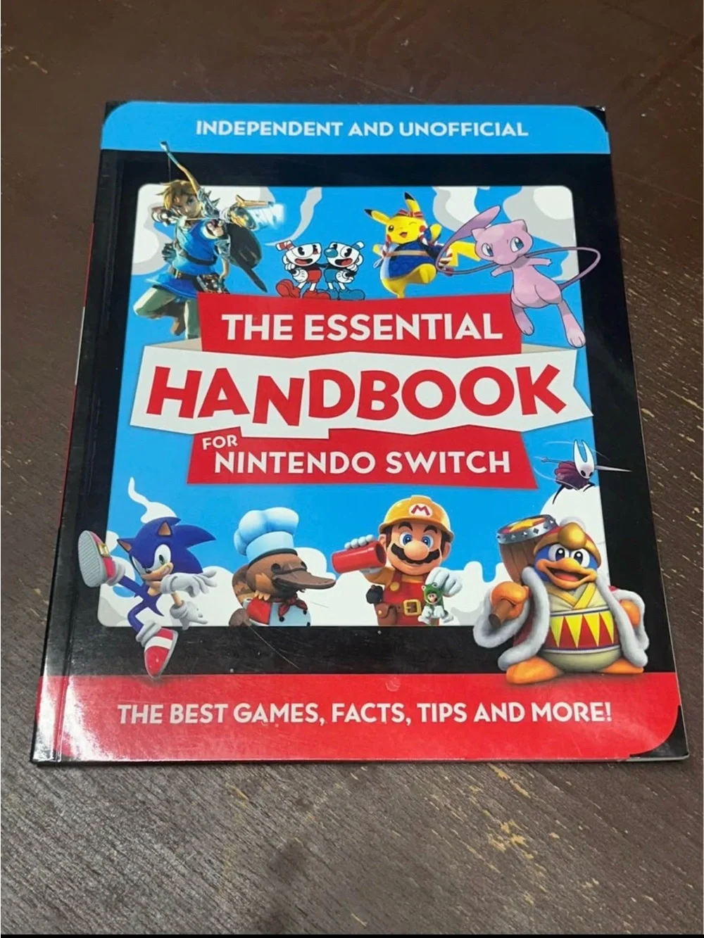 Nintendo The Essential Handbook for Switch - Blue & Red Cover